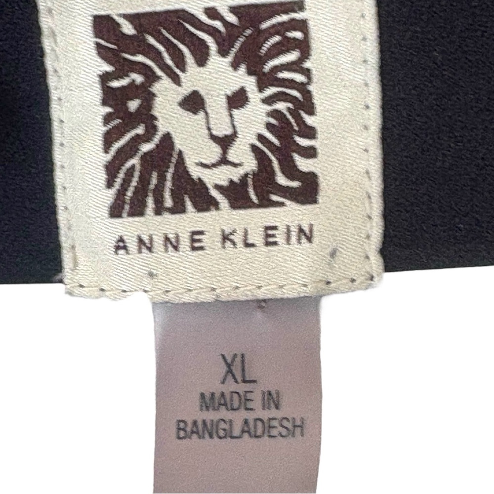 Anne Klein Navy Blue Open Front Blazer Shawl Collar. Women’s Size X-Large - Picture 5 of 6